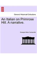Italian on Primrose Hill. a Narrative.