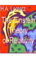 The Einstein Theory of Relativity