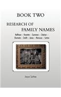 Book Two Research of Family Names