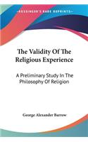 Validity Of The Religious Experience