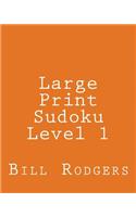 Large Print Sudoku Level 1
