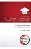 Proceeding of the Colloquium for Information System Security Education (CISSE)