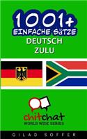 1001+ Einfache Satze Deutsch - Zulu