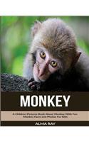 Monkey: A Children Pictures Book About Monkey With Fun Monkey Facts and Photos For Kids