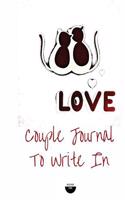 Couples Journal to Write in