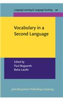 Vocabulary in a Second Language
