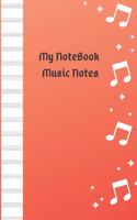 My NoteBook Music Notes