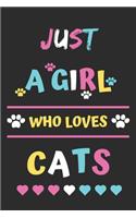 Just A Girl Who Loves Cats