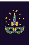 Mardi Gras Unicorn Mask