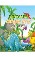 Dinosaur Coloring Book for Boys