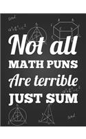 Not All Math Puns Are Terrible, Just Sum