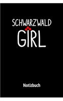 Schwarzwaldgirl Notizbuch