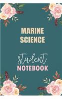 Marine Science Student Notebook