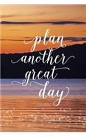 2020 Weekly Planner Inspirational Plan Another Great Day 134 Pages