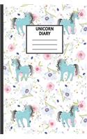 Unicorn Diary: Cute Personal Diary, Unicorn Journal for Everyday Thoughts