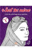 #Sois toi même - Volume 1 - Edition Nuit: Livre de Coloriage pour Adultes (Mandalas) - Anti-stress - 25 illustrations à colorier(1 #sois Toi Même - Nuit)