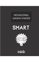 hexagonal graph paper smart inside