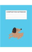 Composition notebook: Ruled (8.5 x 11 in), 110 Pages: Diary Book For Girl, Journal Notebook For Kids, Writing Journal Lined, Cute Pets (8.5 x 11 in), 110 Pages