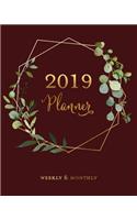2019 Planner Weekly & Monthly