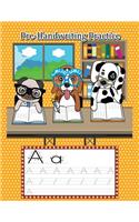 Pre-Handwriting Practice: Kid's Educational Activity Books For Preschool, Ages 3-5 (Trace Letters Of The Alphabet)