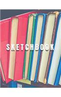 Sketch Book: My Space Cover (8.5 X 11) Inches 110 Pages, Blank Unlined Paper for Sketching, Drawing, Whiting, Journaling & Doodling