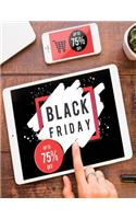 Black Friday Planner: Cyber Monday Tracker for Countdown Shopping Party on Department Store