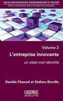 L'entreprise innovante: un objet mal identifie
