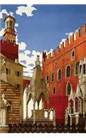 Verona, Italy Notebook: Blank Journal Diary Memoir Log Logue(61 Retro 150 Lined)