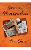 Notes from Boomerang Creek