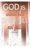 God is within her She will not Fall - PSALM 46