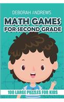 Math Games For Second Grade: Foseruzu Puzzles - 100 Large Puzzles For Kids(3 Logic and Math Puzzles for Kids)
