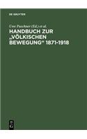 Handbuch Zur Volkischen Bewegung 1871-1918
