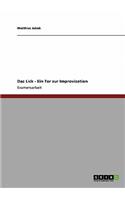 Lick - Ein Tor zur Improvisation