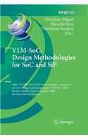 Vlsi-Soc: Design Methodologies for Soc and Sip