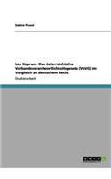 Lex Kaprun - Das österreichische Verbandsverantwortlichkeitsgesetz (VbVG) im Vergleich zu deutschem Recht