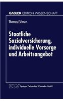 Staatliche Sozialversicherung, individuelle Vorsorge und Arbeitsangebot