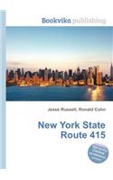 New York State Route 415: (English)