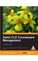 Sakai Cle Courseware Management