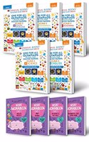 Oswaal One for All Olympiad Previous Years Solved Papers, Class 3 (Set of 9 Books) Mathematics, English, Science, Reasoning & General Knowledge + NCERT Workbook (For 2022 Exam)