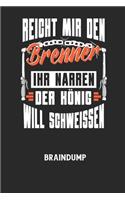 REICHT MIR DEN BRENNER IHR NARREN DER KÖNIG WILL SCHWEISSEN - Braindump