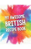 My Awesome British Recipe Book