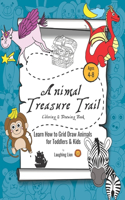 Animal Treasure Trail: Learn How to Grid Draw Animals for Toddlers & Kids