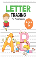 Letter Tracing book For Preschoolers Ages 3+