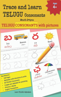 Trace and learn TELUGU Consonants