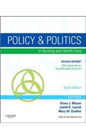 Policy and Politics in Nursing and Healthcare