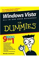 Windows Vista All-in-One Desk Reference For Dummies