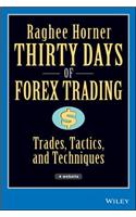 Thirty Days of Forex Trading