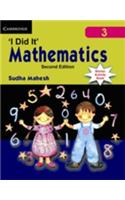 I Did It Mathematics 3 Sticker Activity Book