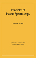 Principles of Plasma Spectroscopy