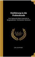 Einführung in die Probierkunde